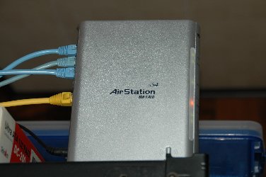 BFFFALO  G54 Air Station  Broad Band Router