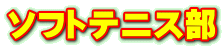 ソフトテニス部