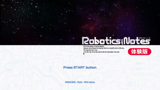 DEMO:Robotics;Notes