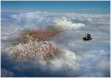 雲海の花島